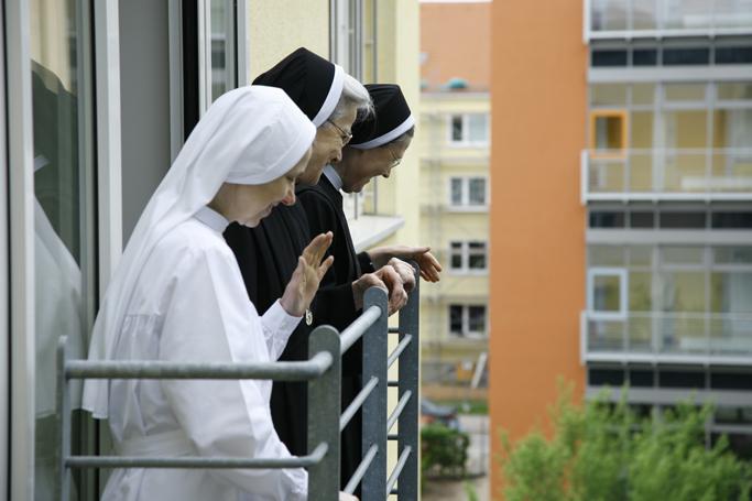 Ordensschwestern, Schwestern von der heiligen Elisabeth am Krankenhaus St. Joseph-Stift Dresden